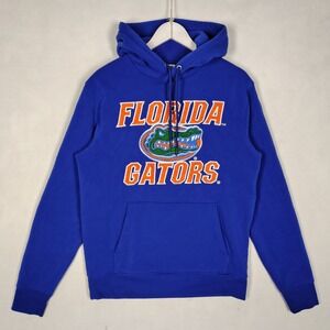 University of Florida Gators Pullover Hoodie Royal Blue Graphic Sweatshirt M